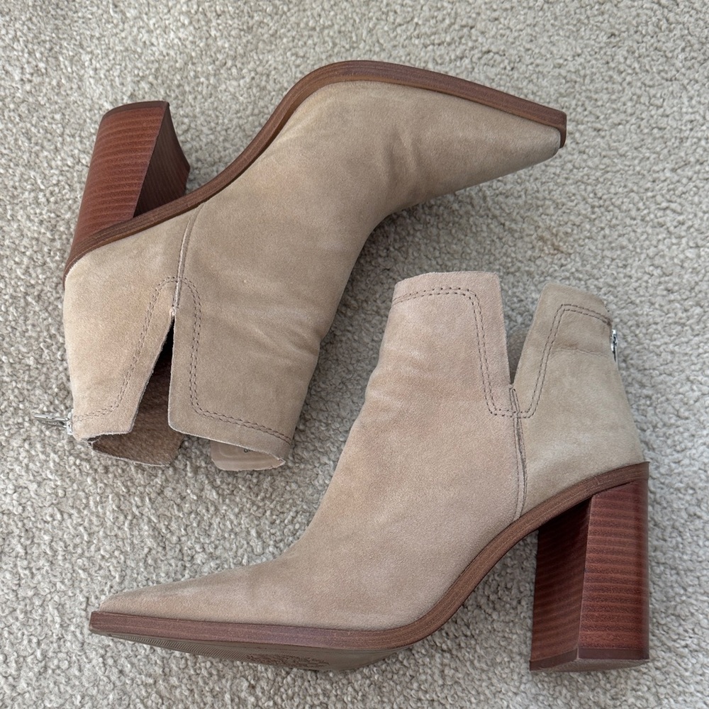 Vince Camuto Suede Welland Booties